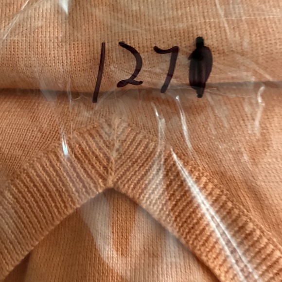 Polo Ralph Lauren V Neck Sweater Vest Orange XXL Mens 100% Pima Cotton - Picture 6 of 6